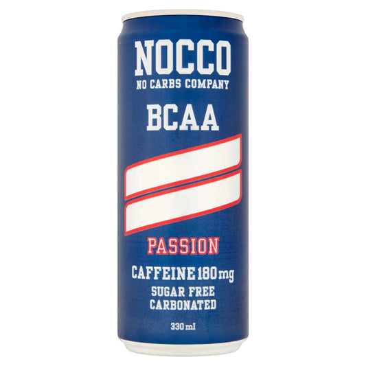 NOCCO BCAA Passion Energy Drink 330ml x 12