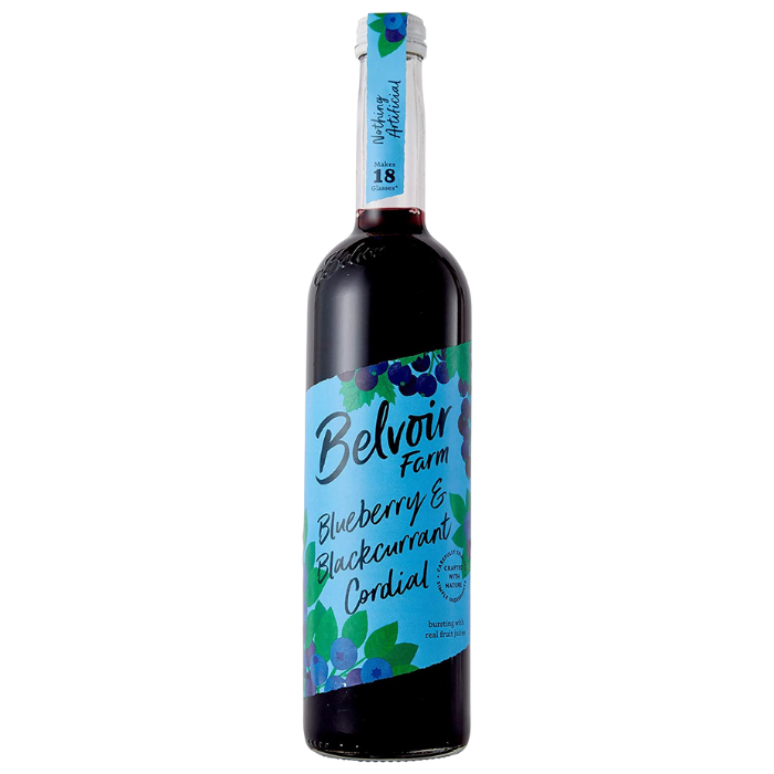 Belvoir Farm Blueberry & Blackcurrant Cordial 500ml x 6