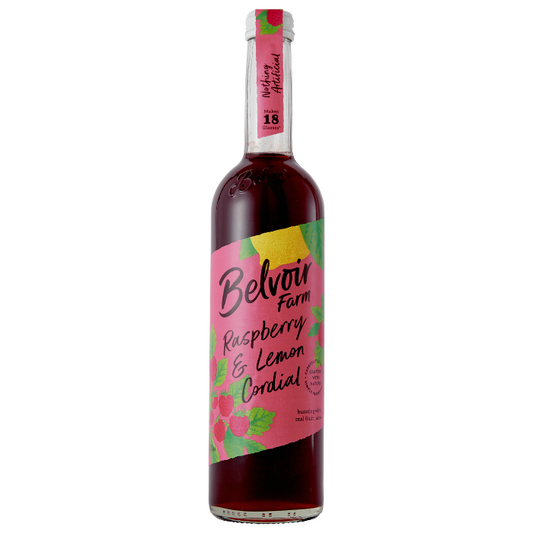 Belvoir Farm Raspberry & Lemon Cordial 500ml x 6