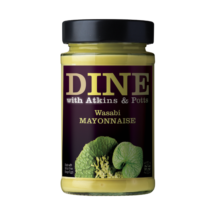 DINE with Atkins & Potts Wasabi Mayonnaise 195g x 6