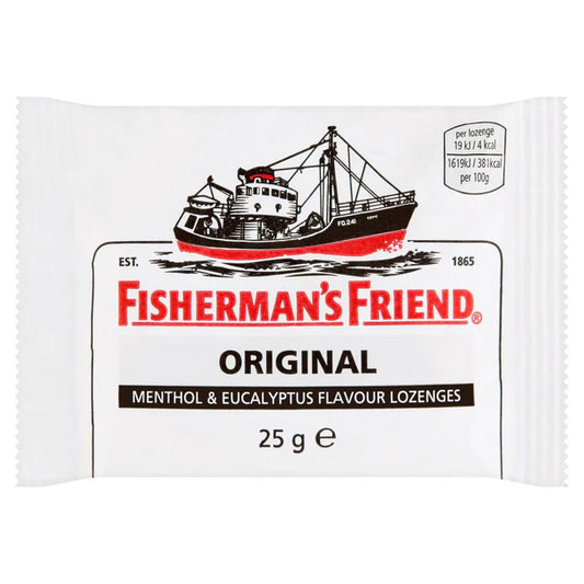 Fisherman's Friend Original Menthol & Eucalyptus Flavour Lozenges 25g x 24