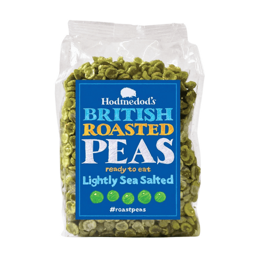 Hodmedod’s Roasted Green Peas Lightly Sea Salted 300g x 10