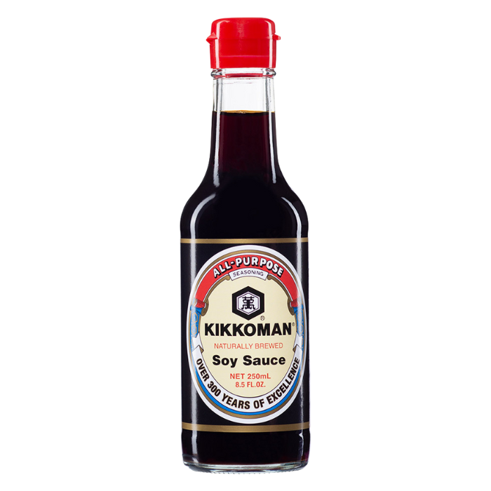 Kikkoman Soy Sauce 250ml x 6 JSO Wholesale