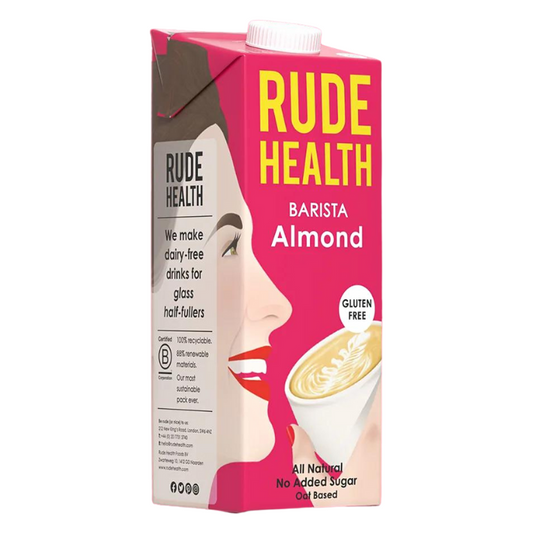 Rude Health Barista Almond Drink 1L x 6