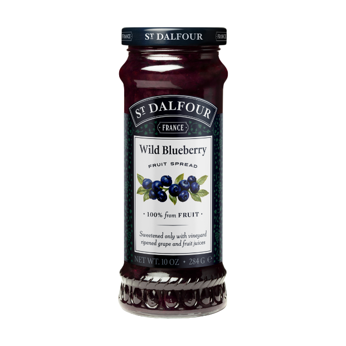 St. Dalfour Wild Blueberry Fruit Spread 284g x 6