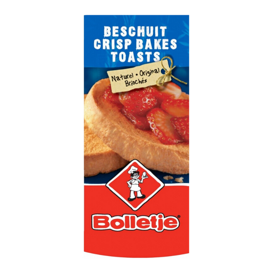 Bolletje Crisp Bakes Toasts 125g x 12