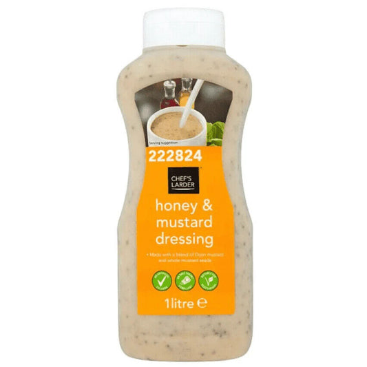 Chef's Larder Honey & Mustard Dressing 1L x 6