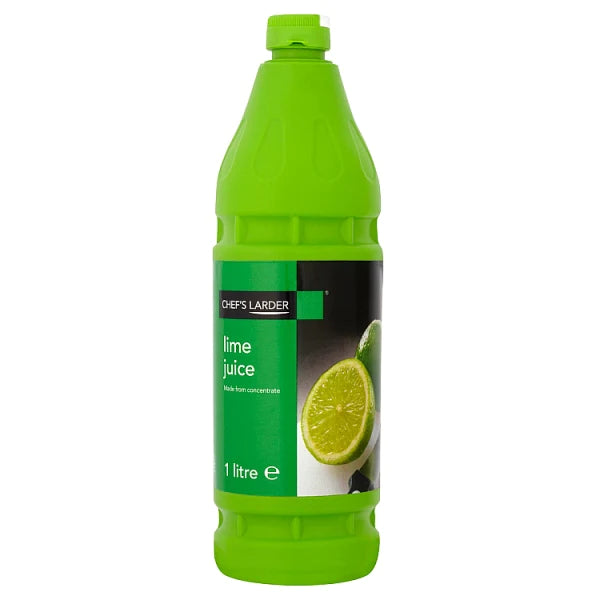 Chef's Larder Lime Juice 1L x 6