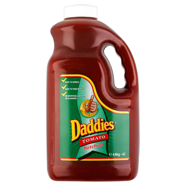 Daddies Tomato Ketchup 4.6kg x 2