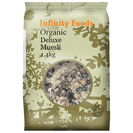 Infinity Foods Organic Deluxe Muesli 1.4kg x 6