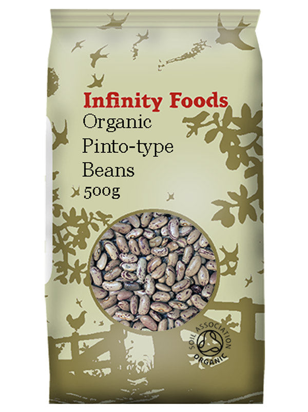 Infinity Foods Organic Pinto Beans 500g x 12