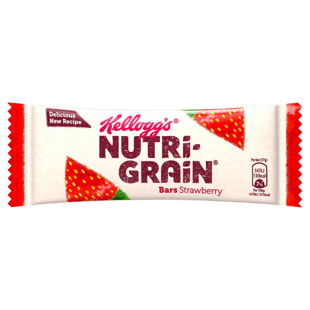 Kellogg's Nutri-Grain Strawberry Bar 37g x 25