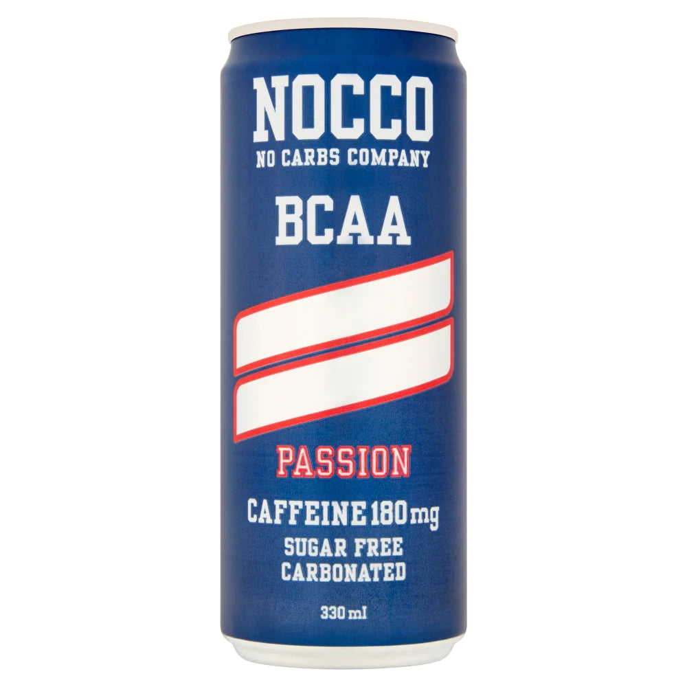 NOCCO BCAA Passion Energy Drink 330ml x 12