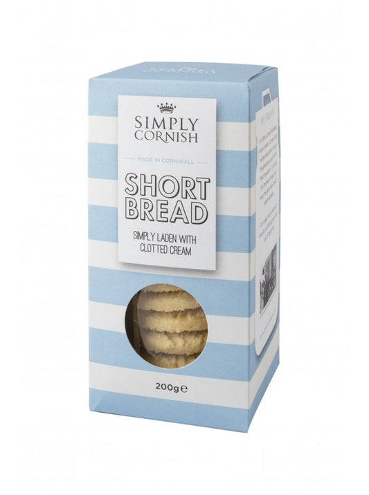 Simply Cornish Clotted Cream Shortbread 200g x 12