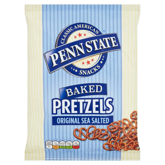 Penn State Original Sea Salted Pretzels 175g x 8