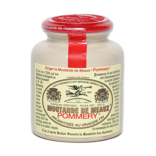 Pommery French Wholegrain Mustard - Moutarde de Meaux 500g