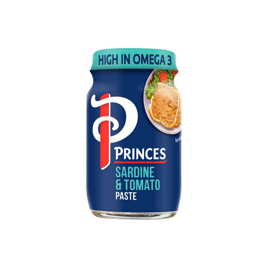 Princes Sardine & Tomato Paste 75g x 12