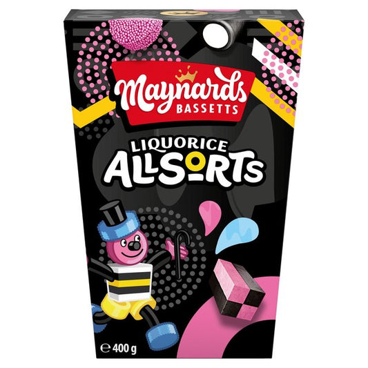 Maynards Bassetts Liquorice Allsorts 400g