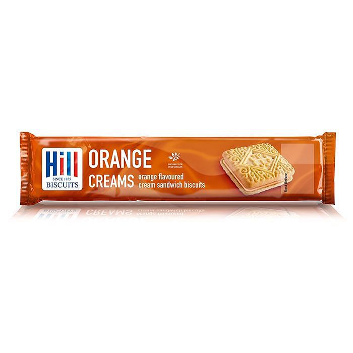 Hill Biscuits Orange Creams Biscuits 150g x 36