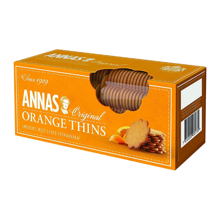 Annas Original Orange Thins 150g x 12