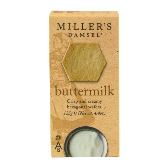 Artisan Biscuits Miller's Damsel Buttermilk Wafers 125g x 6