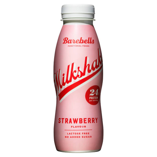 Barebells Strawberry Flavour Protein Milkshake 330ml x 8