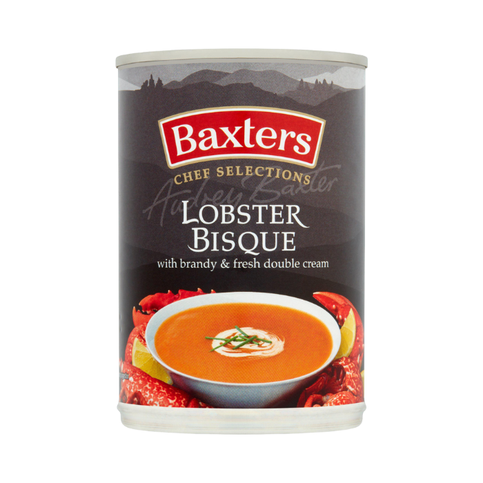 Baxters Chef Selections Lobster Bisque Soup 400g x 12