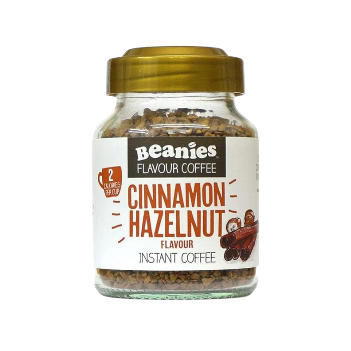 Beanies Cinnamon Hazelnut Flavoured Instant Coffee 50g x 6