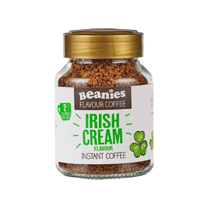 Beanies Irish Cream Flavoured Instant Coffee 50g x 6