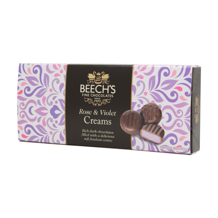 Beech's Rose & Violet Creams 145g x 12