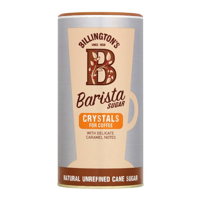 Billington's Barista Sugar Crystals for Coffee 400g x 6