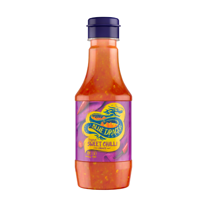 Blue Dragon Original Sweet Chilli Dipping Sauce 190ml x 12