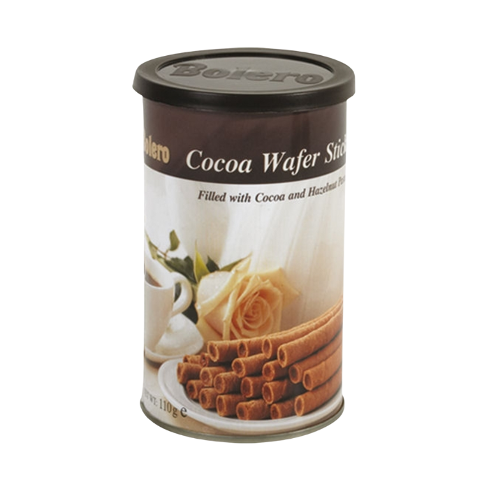 Bolero Cocoa Wafer Sticks 110g x 10