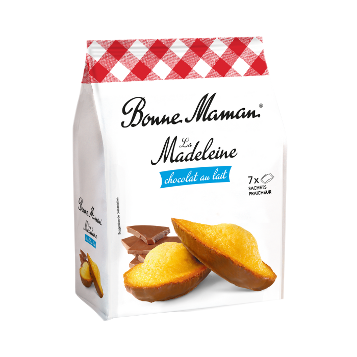 Bonne Maman Madeleine with Milk Chocolate 210g x 7