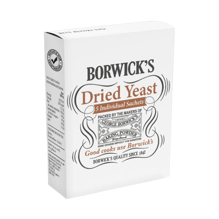 Borwick's Dried Yeast 30g x 6