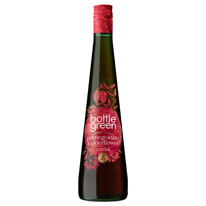 Bottlegreen Pomegranate & Elderflower Cordial 500ml x 6