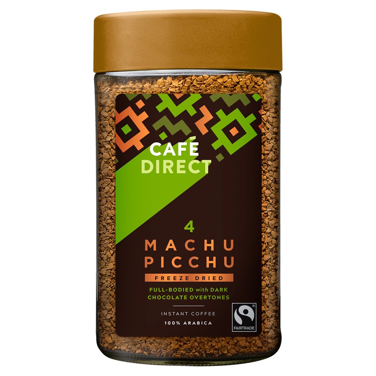 Cafédirect Machu Picchu Peru Instant Coffee 100g x 6