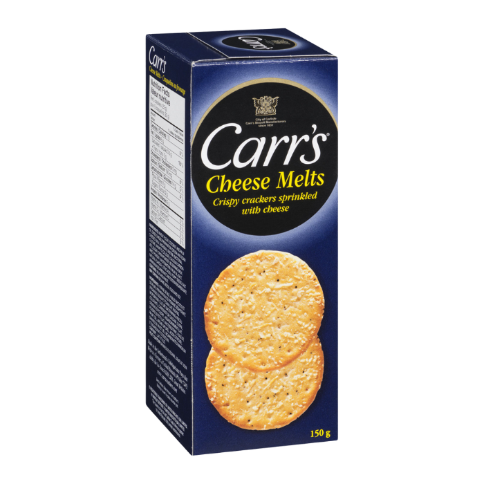 Carr’s Cheese Melts Crackers 150g x 12