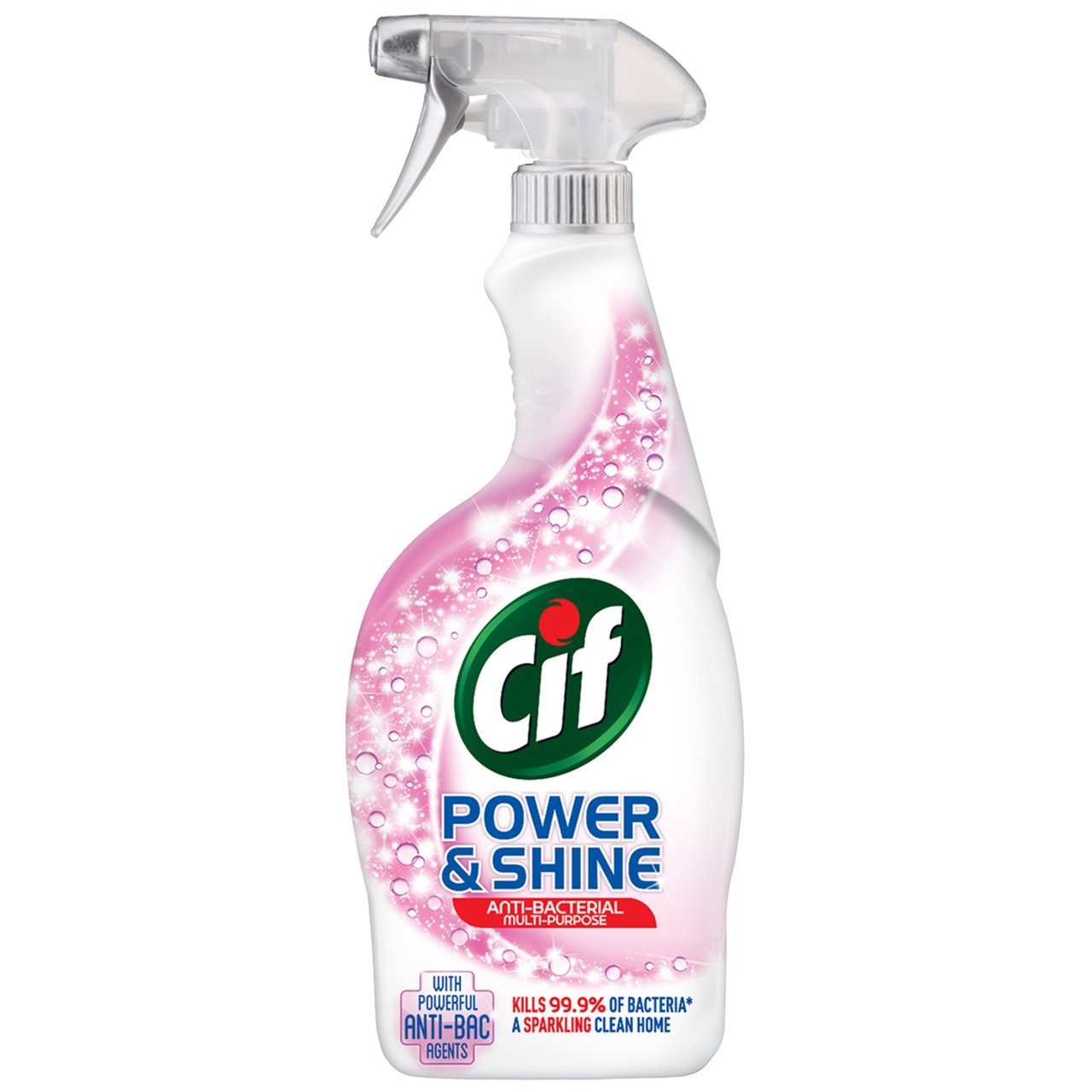 Cif Power & Shine Antibacterial Multi-Purpose Spray 700ml x 6