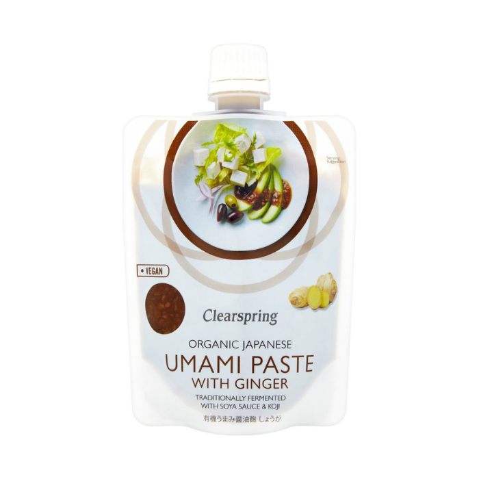 Clearspring Organic Japanese Umami Paste with Ginger 150g x 6