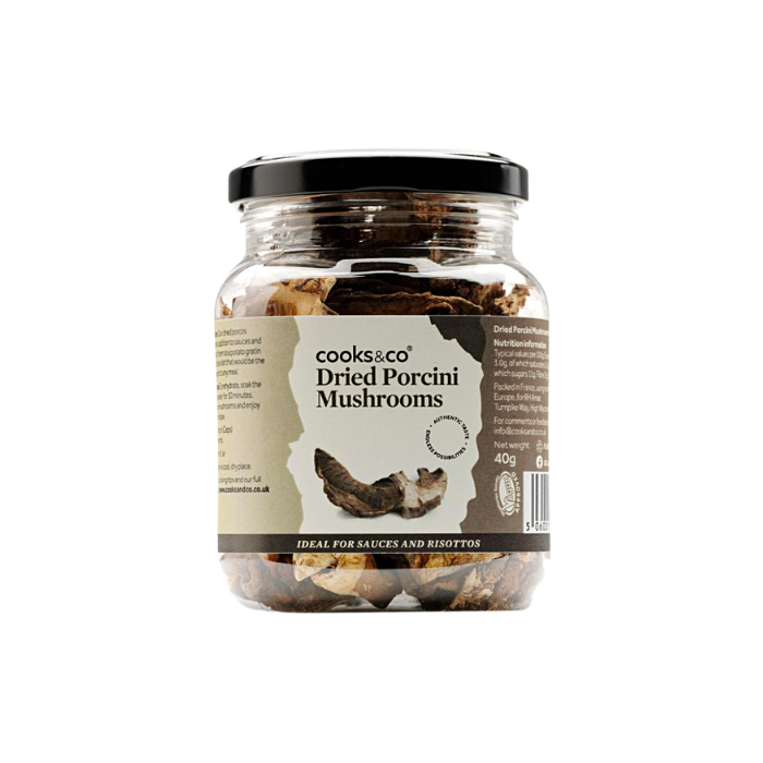 Cooks & Co Dried Porcini Mushrooms 40g x 6