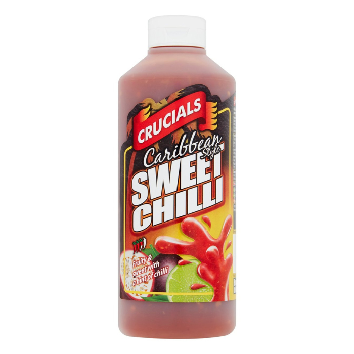 Crucials Caribbean Style Sweet Chilli Sauce 500ml x 12