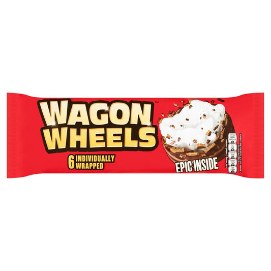 Wagon Wheels Original 6 Pack, 228.6g x 16