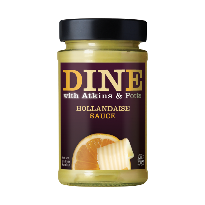 DINE with Atkins & Potts Hollandaise Sauce 205g x 6