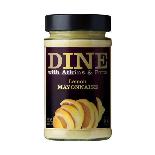 DINE with Atkins & Potts Lemon Mayonnaise 200g x 6