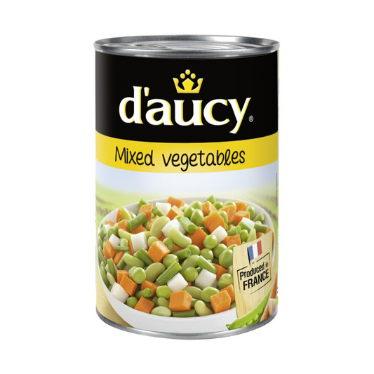 D'aucy Mixed Vegetables 400g x 12