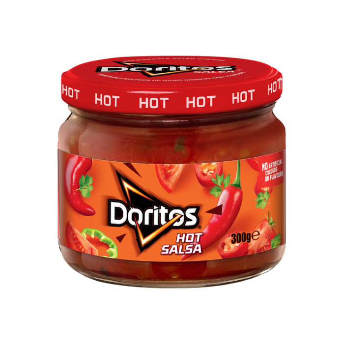 Doritos Hot Salsa Dip 300g x 6