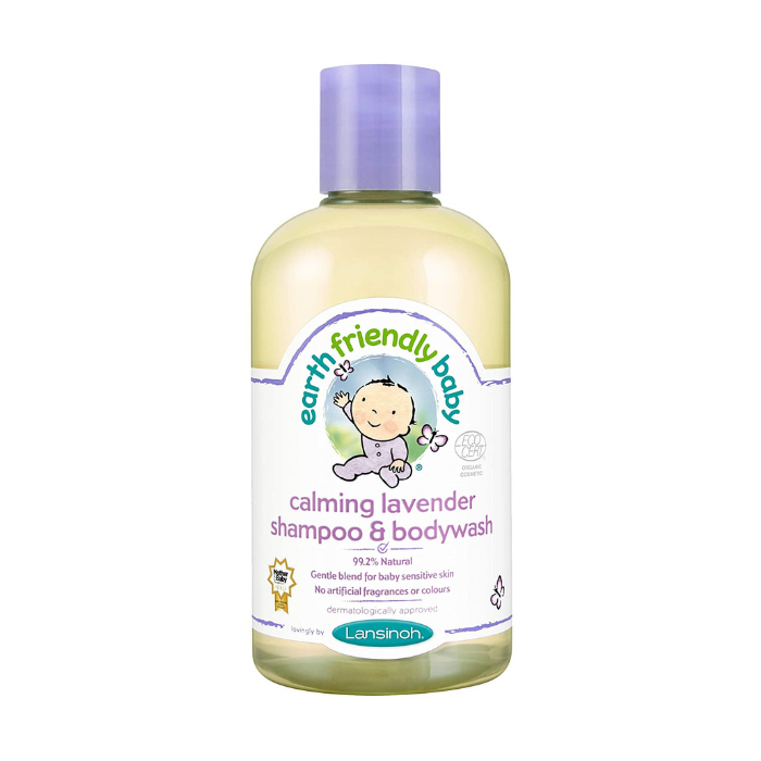 Earth Friendly Baby Calming Lavender Shampoo & Bodywash 250ml x 6
