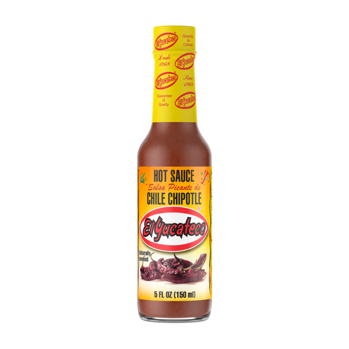 El Yucateco Chipotle Hot Sauce 150ml x 12