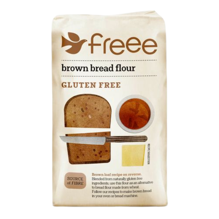 FREEE Gluten Free Brown Bread Flour 1kg x 5